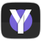 Logo for Yaru icon theme (purple variant)