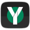 Logo for Yaru icon theme (viridian variant)