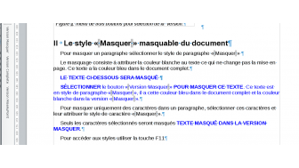 document masquable macros