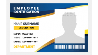 employee id badge