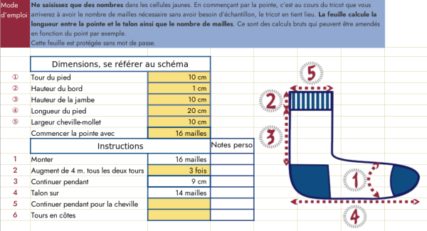 Tableau Pratique Pour Tricoter Des Chaussettes extensions.libreoffice.org