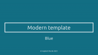 modern blue show 1