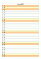 Screenshot for calendar - month planer , per page