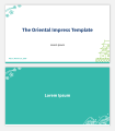 Screenshot for The Oriental Impress Template