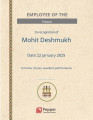 Screenshot for Employee of the Month Certificate Template by InDiFi MKCL-KF
