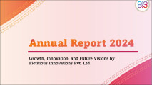 Screenshot for A Year in Review: Fictitious Innovations Yearly Report