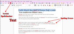 Screenshot for Turkish Spellchecker Plus