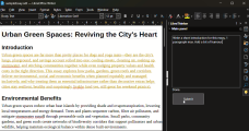 Screenshot for LibreThinker: AI Copilot for LibreOffice Writer