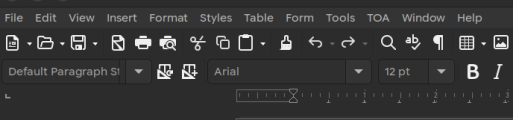 Screenshot for LibreOffice Mark Citation