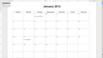 Screenshot for US Holiday Calendar 2013