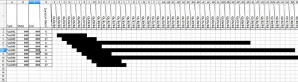 Screenshot for Gantt Chart (Simple)