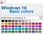 Screenshot for LMD Basic Windows 10 Colors (Color Palette)