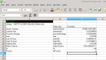 Screenshot for LOC Extension for LibreOffice Calc