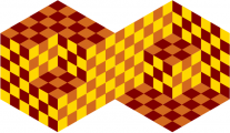 Screenshot for Op-art cubes