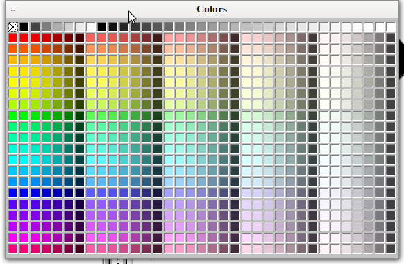 Colour palette on sale from image