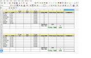 Screenshot for Time Sheet Template For Two Week Pay Cycle