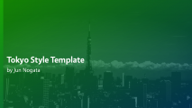 Screenshot for Tokyo Style Template